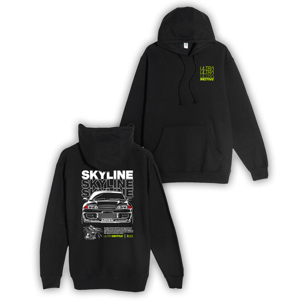 R32 GTR Hoodie- Black