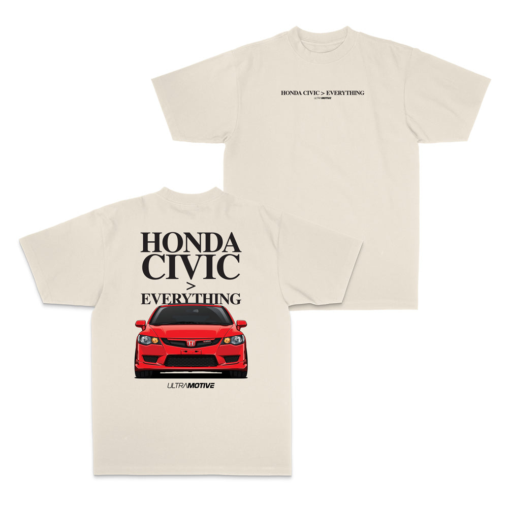 Civic > Everything Tee- Bone